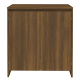 ZNTS Sideboard Brown Oak 70x41x75 cm Engineered Wood 813004