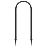 Rose Arch with Spikes Anthracite 97 x 43 x 218 cm PP 42041739