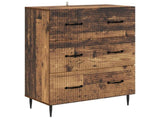 Drawer Cabinet Old Wood 66 x 34.5 x 89.5 cm Engineered Wood 894843