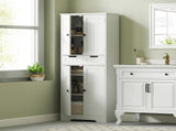 Bathroom Storage Cabinet-White 20734172