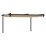 Gazebo 400 x 300 x 200 cm Taupe Polyester 4003976