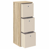 Sideboard with Drawer Sonoma Oak 35 x 32 x 99.5 cm 8000566