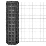 Euro Fence Steel 10x1.2 m Grey 142510