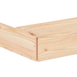 Sandbox with Seats Octagon Solid Wood Pine 825009