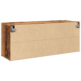 TV Cabinet Wall-mounted Old Wood 100x30x41 cm 857670