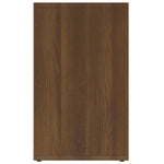 ZNTS Shoe Cabinets 2 pcs Brown Oak 52.5x30x50 cm 820513