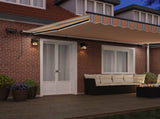 Retractable Awning Multicolour 500 x 350 cm 3331506
