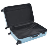 Hardcase Trolley Set 3 pcs Blue ABS 91889