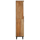 Bathroom Cabinet Brown 38x33x160 cm Solid Wood Mango 4017742