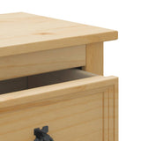 Bathroom Cabinet Corona 45x33x80 cm Solid Wood Pine 4013400