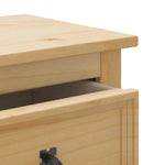 Bathroom Cabinet Corona 45x33x80 cm Solid Wood Pine 4013400