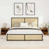 Bedside Cabinet 2 pcs Old Wood 50 x 40 x 45 cm Engineered Wood 862181