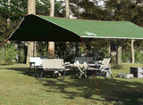 Camping Tarp Green 420x440 cm Waterproof 94676