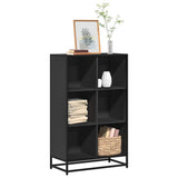 Book Cabinet Black 65.5x33x107.5 cm Engineered Wood 849159