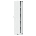 Highboard with LED White 41.5x32.5x200 cm Engineered Wood 3307898