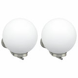 Outdoor Wall Light 2 pcs Silver 29 x 25 x 33 cm 4005942