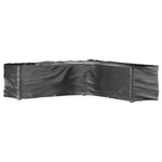 L-Shaped Garden Furniture Covers 2 pcs 20 Eyelets 300x300x90 cm 3155376