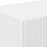 TV Wall Cabinet 98 x 31 x 29.5 cm White Engineered Wood 892229