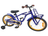 Kids Bike 16 Inches for 4-6 Years Old Dark Blue 42009305