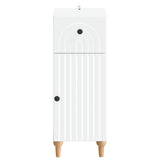 Bathroom Storage Cainet ALKMAAR White 30 x 31 x 80 cm 896165