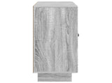 Sideboard Grey Sonoma 89 x 34.5 x 80 cm Engineered Wood 893961