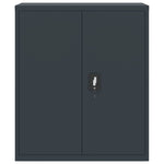 ZNTS File Cabinet Anthracite 90x40x145 cm Steel 3188330