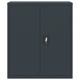 ZNTS File Cabinet Anthracite 90x40x145 cm Steel 3188330