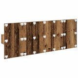 Headboard with Cabinet 3 pcs Old Wood Engineered Wood 3415637