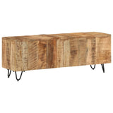 TV Cabinet 110x30x40 cm Solid Wood Mango 337843