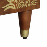 Bathroom Cabinet Set 3 pcs Honey Brown Solid Mango Wood 3310148