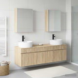 Bathroom Cabinet Set 5 pcs Sonoma Oak Engineered Wood 3406609
