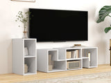 TV Stand for TVs up to 75 Inches, Free Combination TV Unit with Storage Shelves, Extendable T3398P342270