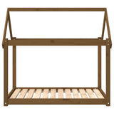 Dog Bed Honey Brown 111x80x100 cm Solid Wood Pine 822220