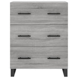 Highboard Grey Sonoma 69.5x34x180 cm Engineered Wood 3195873