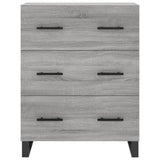 Sideboard Grey Sonoma 69.5x34x90 cm Engineered Wood 827882