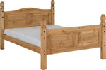 ZNTS Corona 4'6" Bed High Foot End 200-203-009