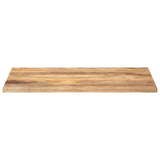 Table Top 110x50x2.5 cm Rectangular Solid Wood Mango 371462
