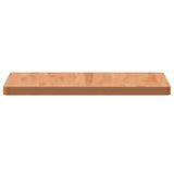 Table Top 50x50x2.5 cm Square Solid Wood Beech 355973