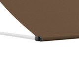 Awning Taupe 150 x 150 cm 180 g / m Polyester with PU Coated 42037115