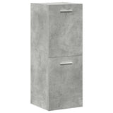 4 Piece Bathroom Furniture Set Concrete Grey Engineered Wood 3324866
