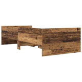 Bed Frame with Drawer Old Wood 90 x 190 cm Solid Pine Wood 3403207