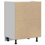 Kitchen Base Cabinet Porto Grey Sonoma Engineered Wood 853923