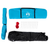 Camping Tent Cabin 4-Person Blue Quick Release 4005333