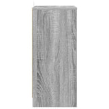 Bedside Table Grey Sonoma 40 x 30 x 467 cm Engineered Wood 888919