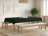 Table Cloth 5 pcs Rectangular Dark Green 110 x 160 cm 42040431