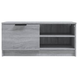 TV Cabinet Grey Sonoma 80x35x36.5 cm Engineered Wood 817119
