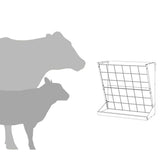 Hay Feeder Olive Green 71 x 33 x 70 cm Cold-Rolled Steel 874631