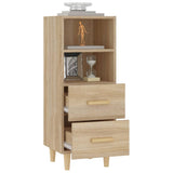 Sideboard Sonoma Oak 34.5x34x90 cm Engineered Wood 812360
