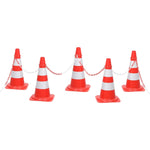 ZNTS Chain Cone Set with 10 m Chain Red and white 150948