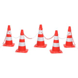 ZNTS Chain Cone Set with 10 m Chain Red and white 150948